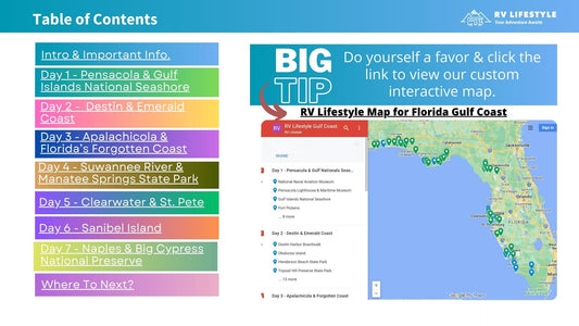 Florida's Gulf Coast RV Travel Guide