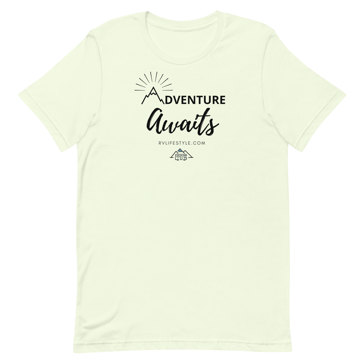 Adventure Awaits - Short-Sleeve Men and Women's T-Shirt