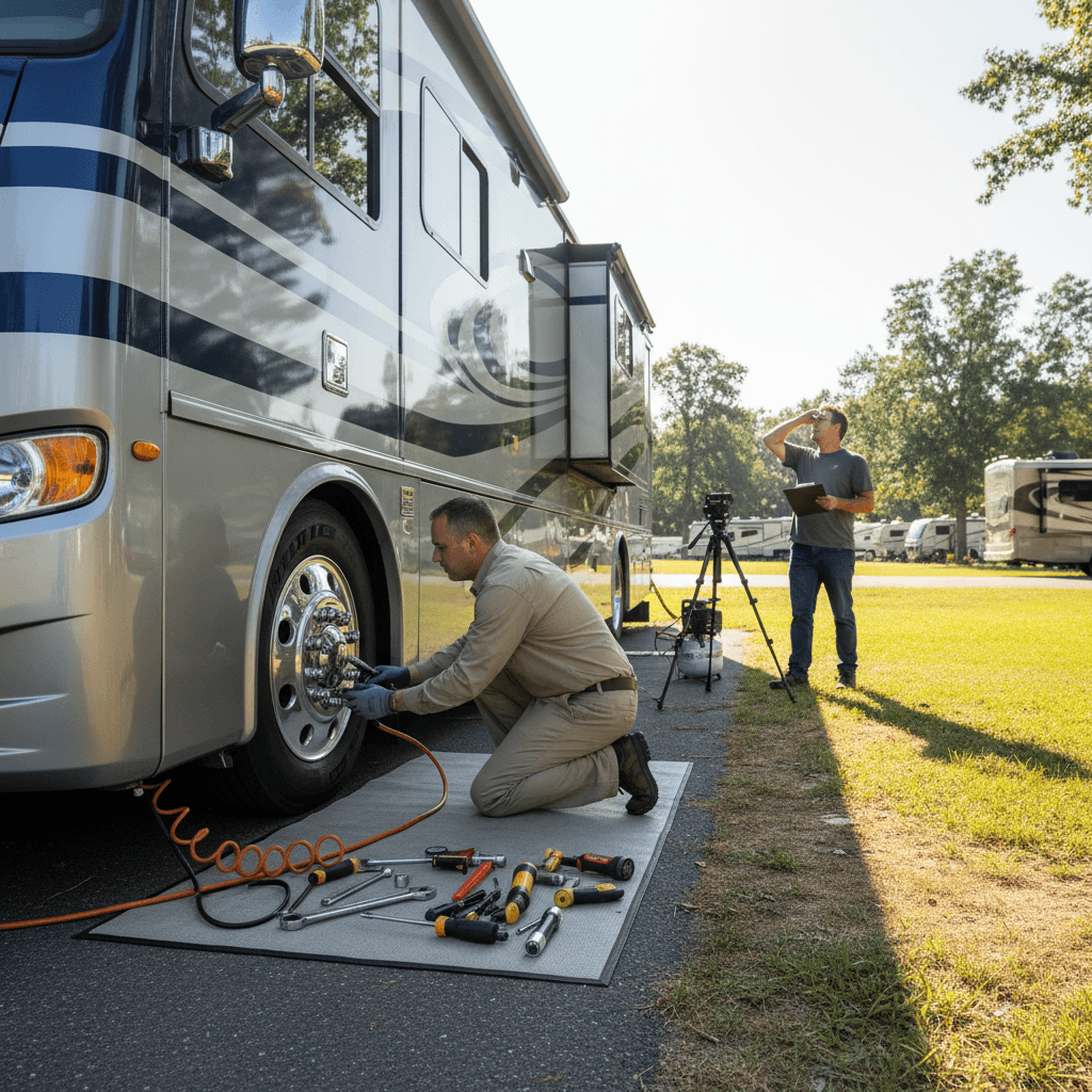 Guide Compass Rv RV Lifestyle Trip Dashboard - Web App for RV Route Planning, Budgeting