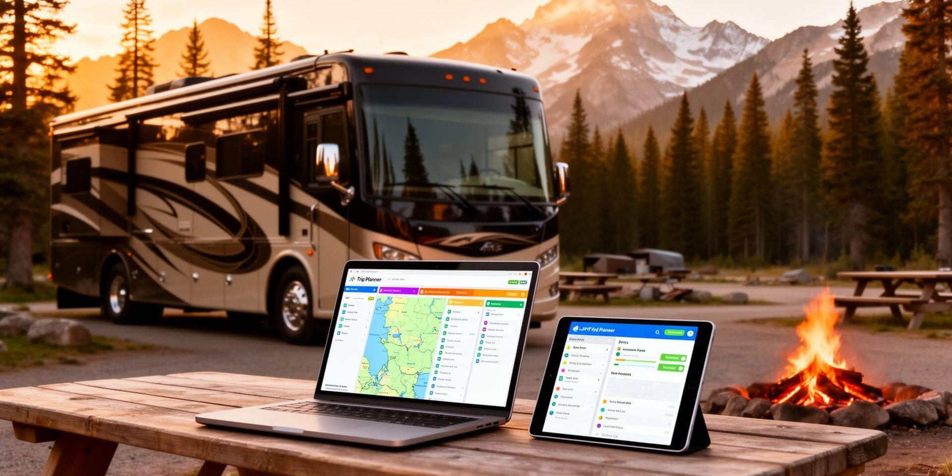 RV Planning Apps and Tools - Trip Planner, Packing List, Budget Tracker | RV Lifestyle