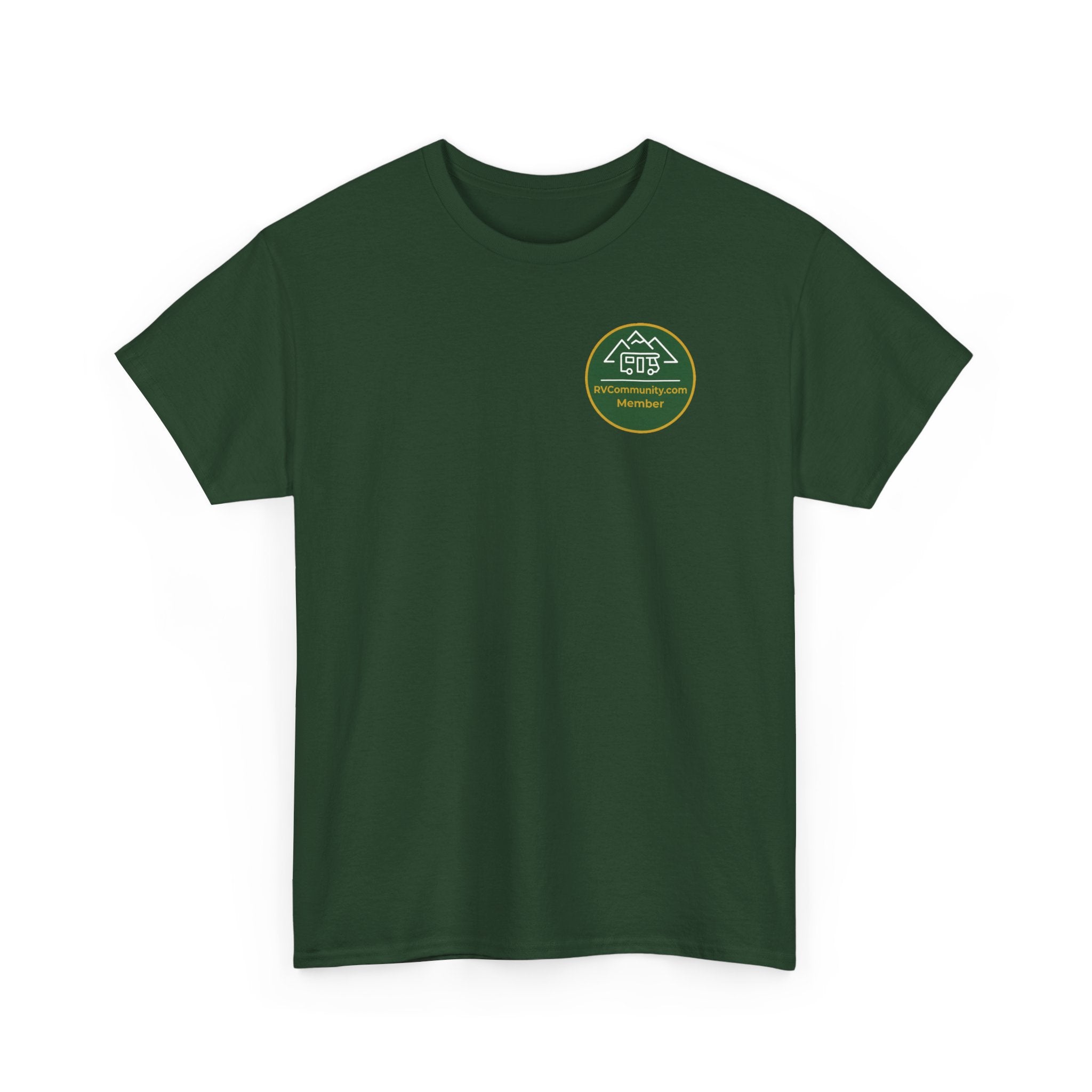 Community Member Tee — Green Badge Logo T-Shirt