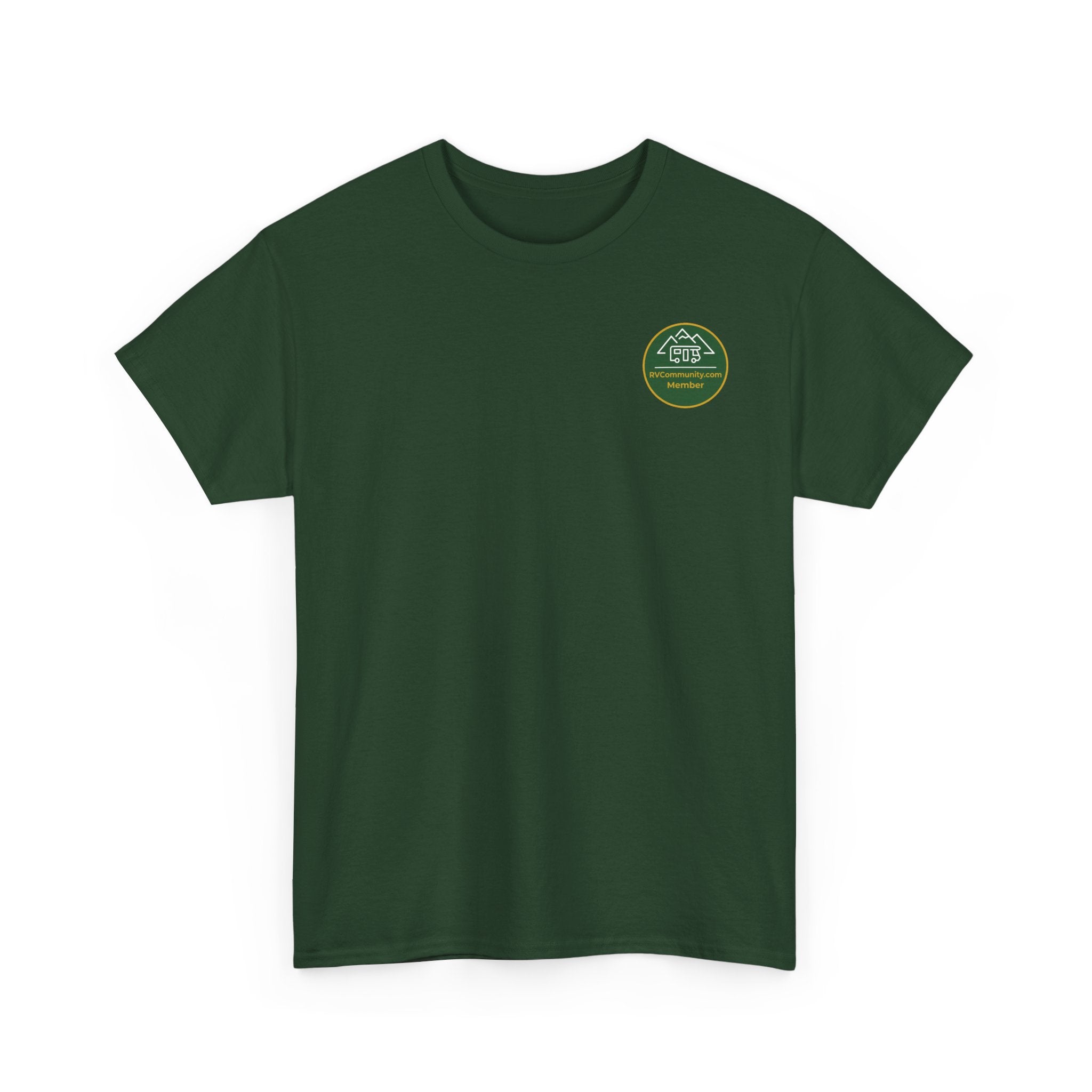 Community Member Tee — Green Badge Logo T-Shirt