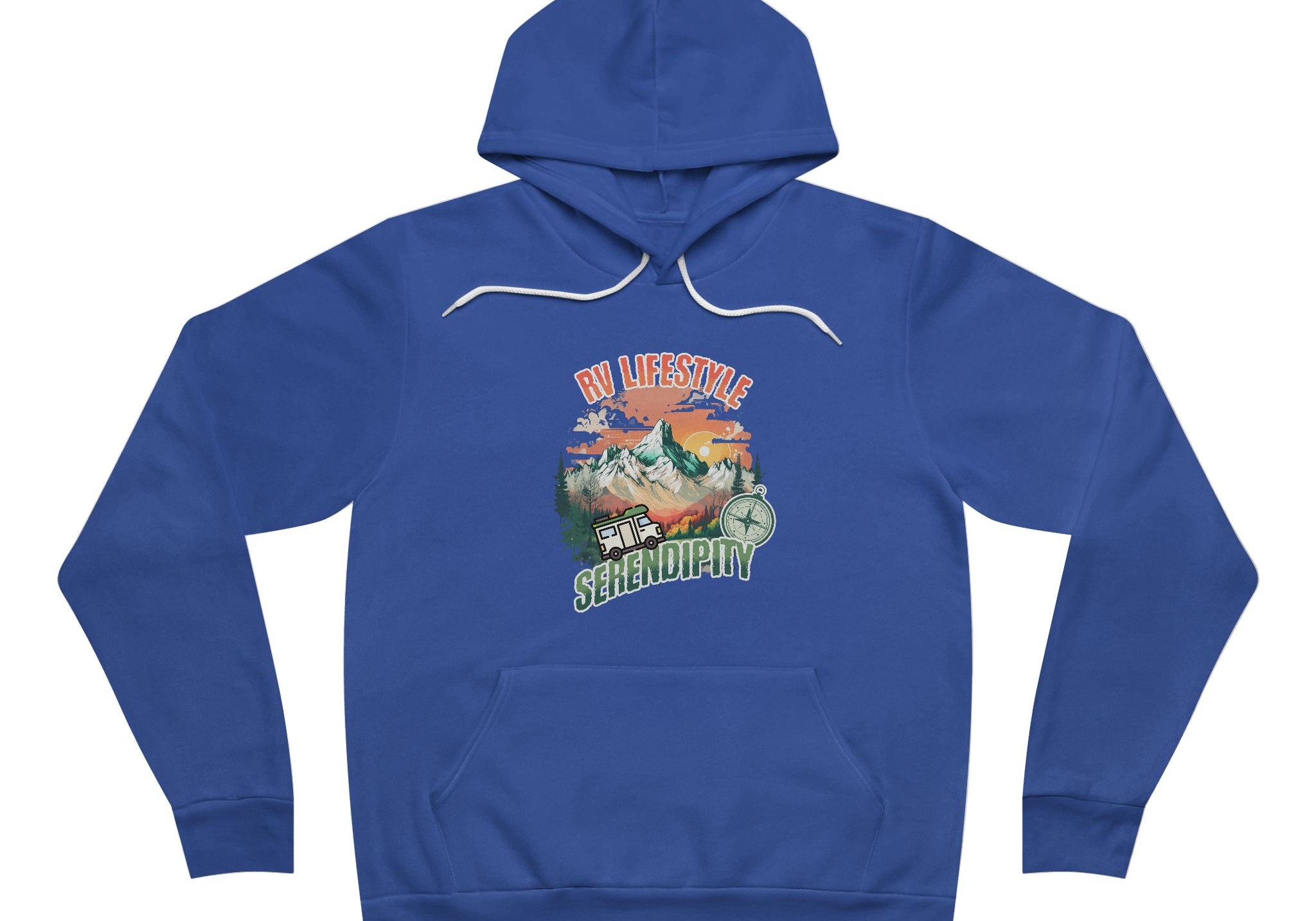 RV Lifestyle Serendipity Hoodie - Unisex Pullover for Adventure Lovers