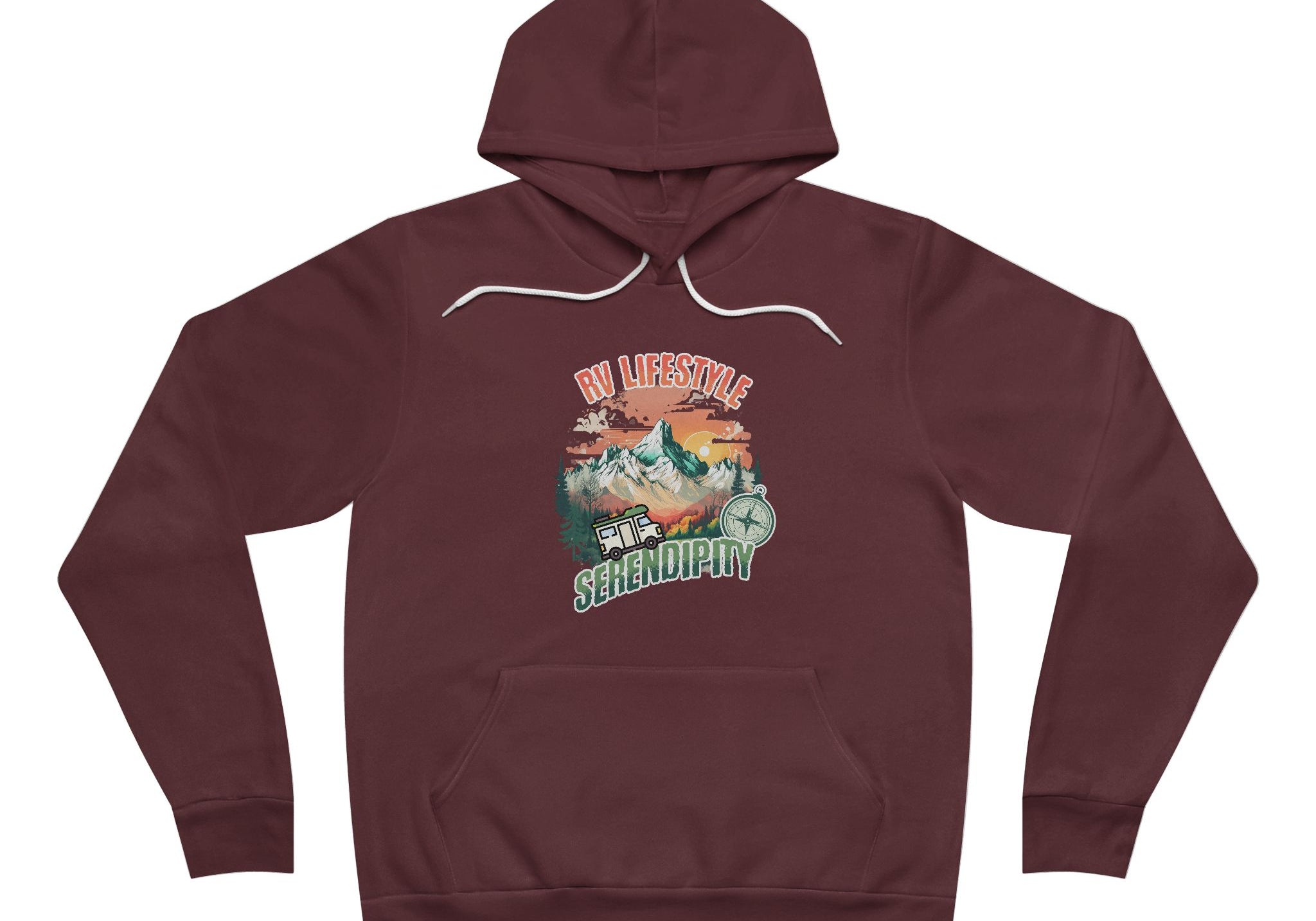 RV Lifestyle Serendipity Hoodie - Unisex Pullover for Adventure Lovers