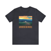 Adventure on Wheels - Unisex Jersey Short Sleeve Tee