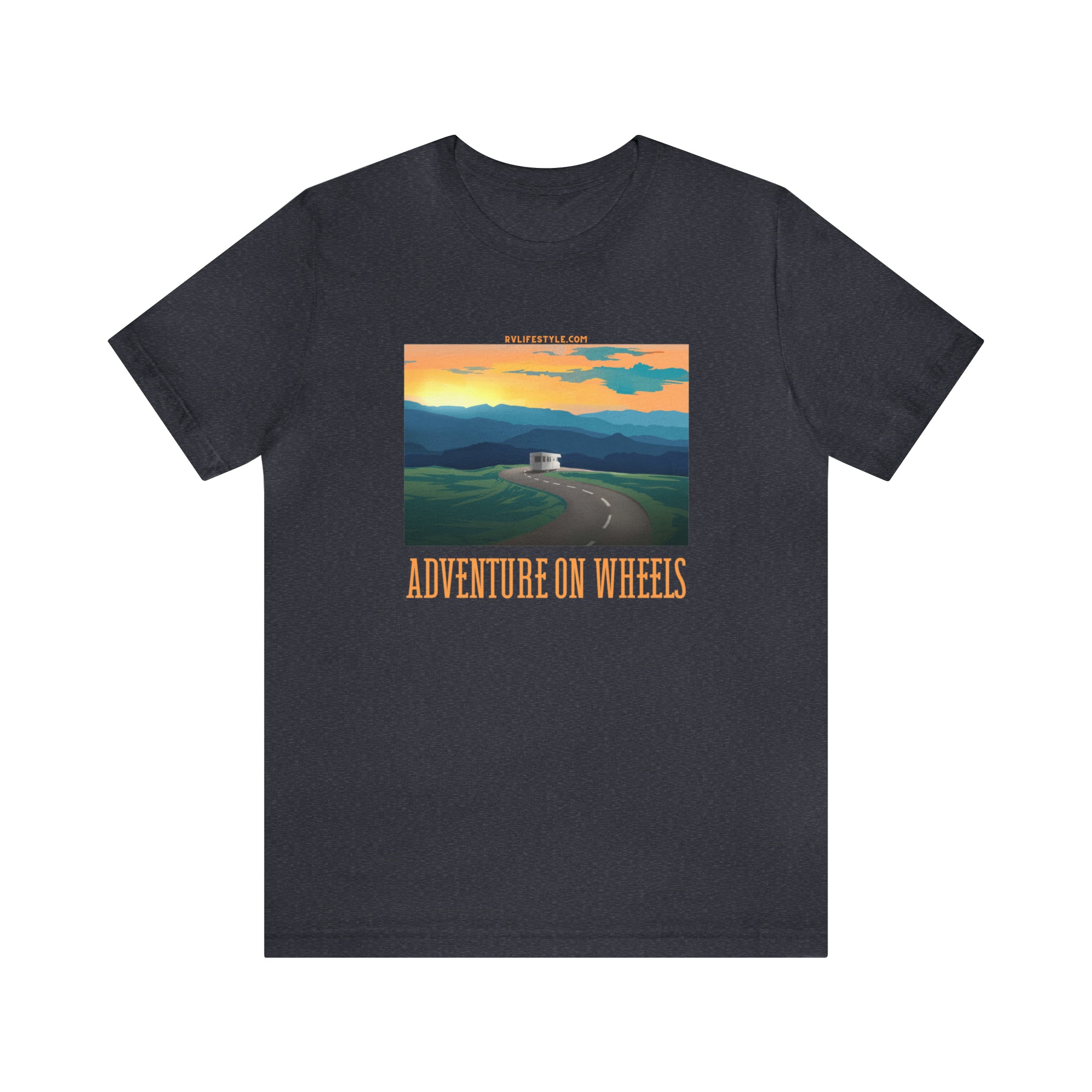 Adventure on Wheels - Unisex Jersey Short Sleeve Tee
