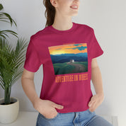 Adventure on Wheels - Unisex Jersey Short Sleeve Tee