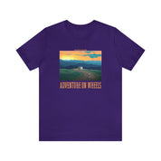 Adventure on Wheels - Unisex Jersey Short Sleeve Tee