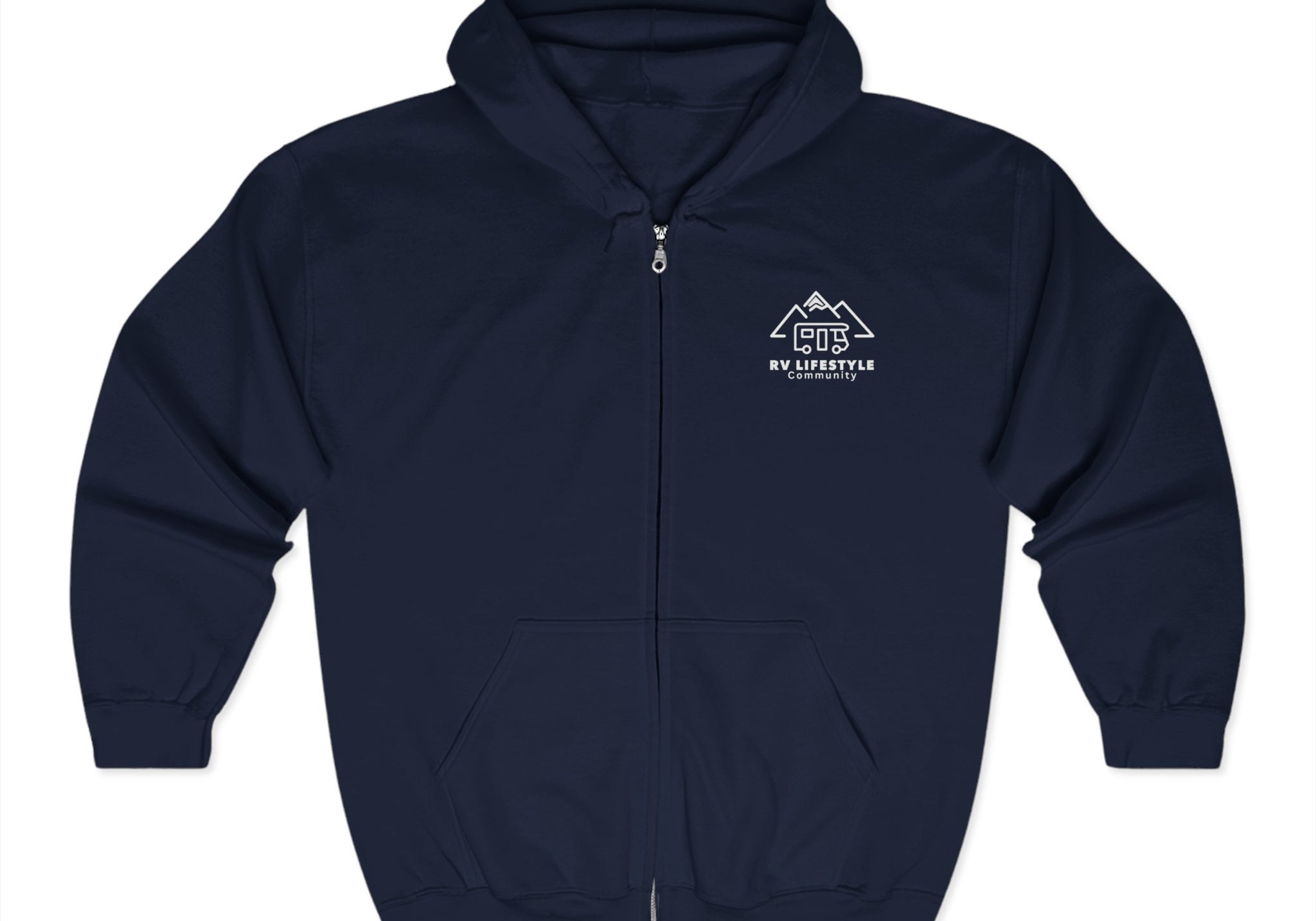 RV Lifestyle Community Zip-Up Hoodie