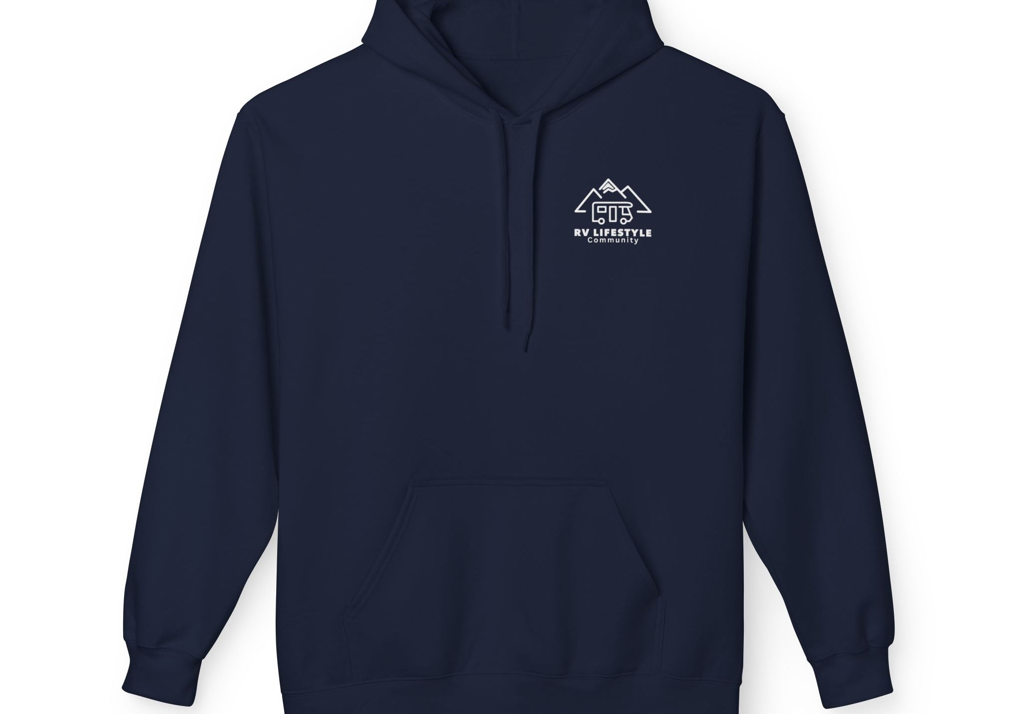 RV Lifestyle Community - Unisex Midweight Softstyle Fleece Hoodie