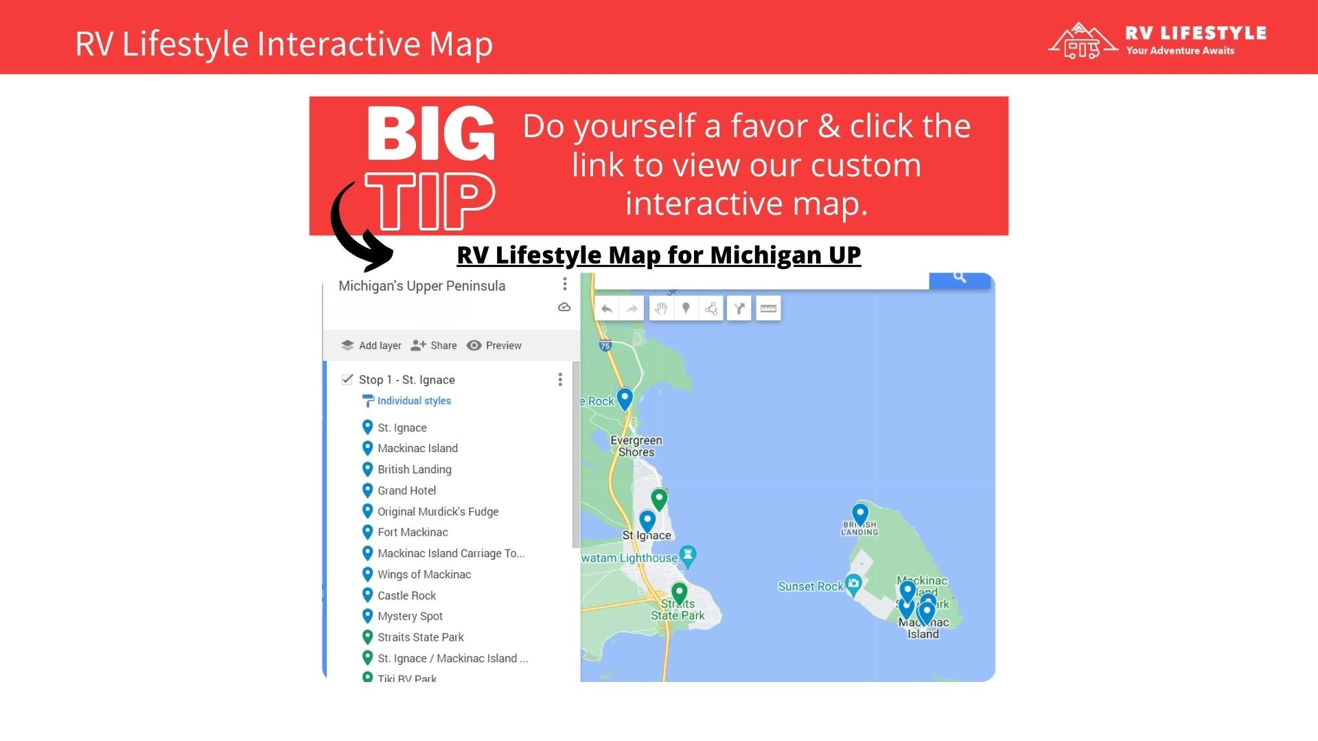 Michigan's Upper Peninsula RV Adventure Guide