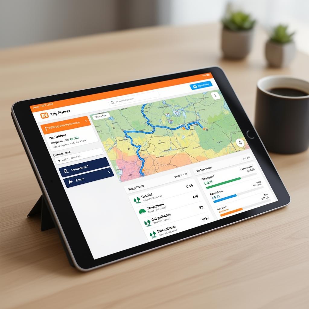 RV Lifestyle Trip Planning Dashboard — Your Complete Road Trip Command Center