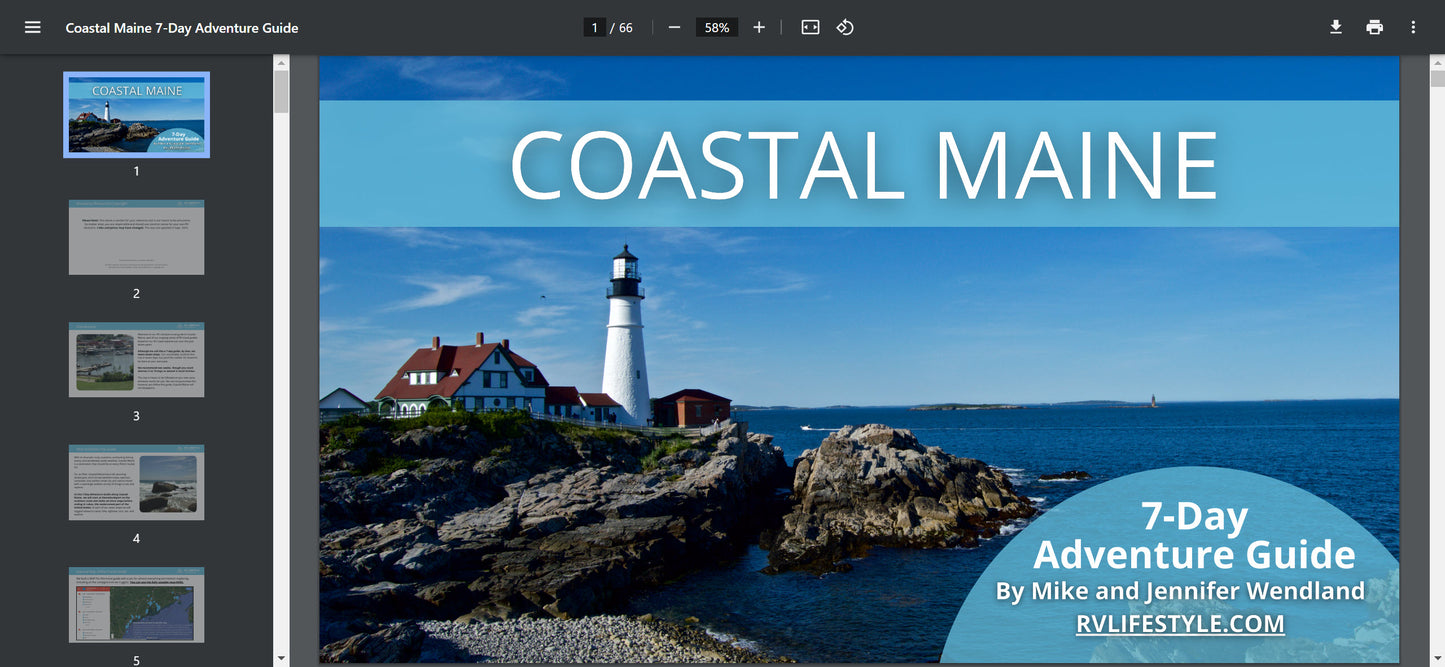 Coastal Maine 7-Day Adventure Travel Guide