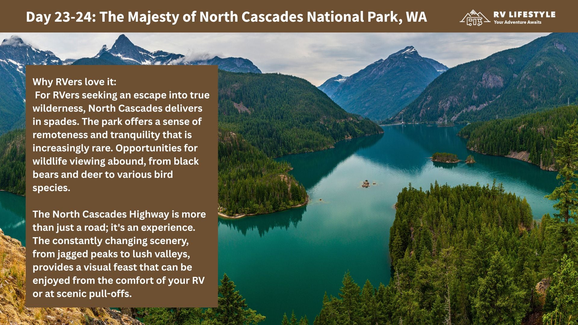 Pacific Northwest Tour RV Adventure Guide