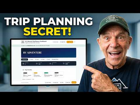 RV Lifestyle Trip Planning Dashboard — Your Complete Road Trip Command Center