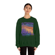 Outdoors Unisex Heavy Blend™ Crewneck Sweatshirt - Black, Forest Green, Dark Heather, Navy