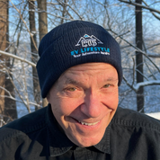 NEW RV Lifestyle Logo - Recycled cuffed beanie - Navy