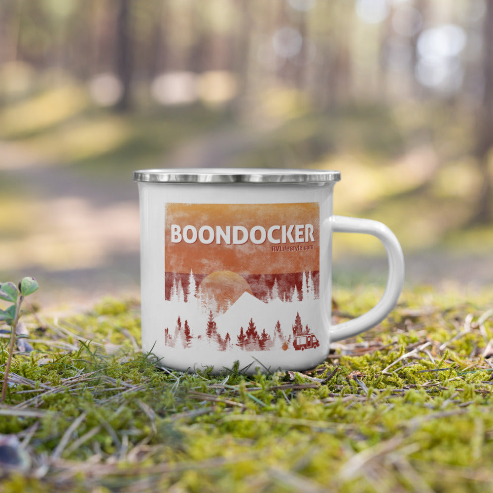 Boondocker Enamel Mug
