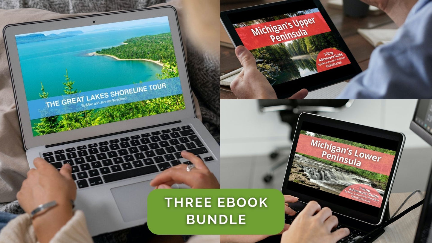 Ultimate Michigan and Great Lakes Bundle - THREE ebooks