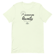 Adventure Awaits - Short-Sleeve Men and Women's T-Shirt