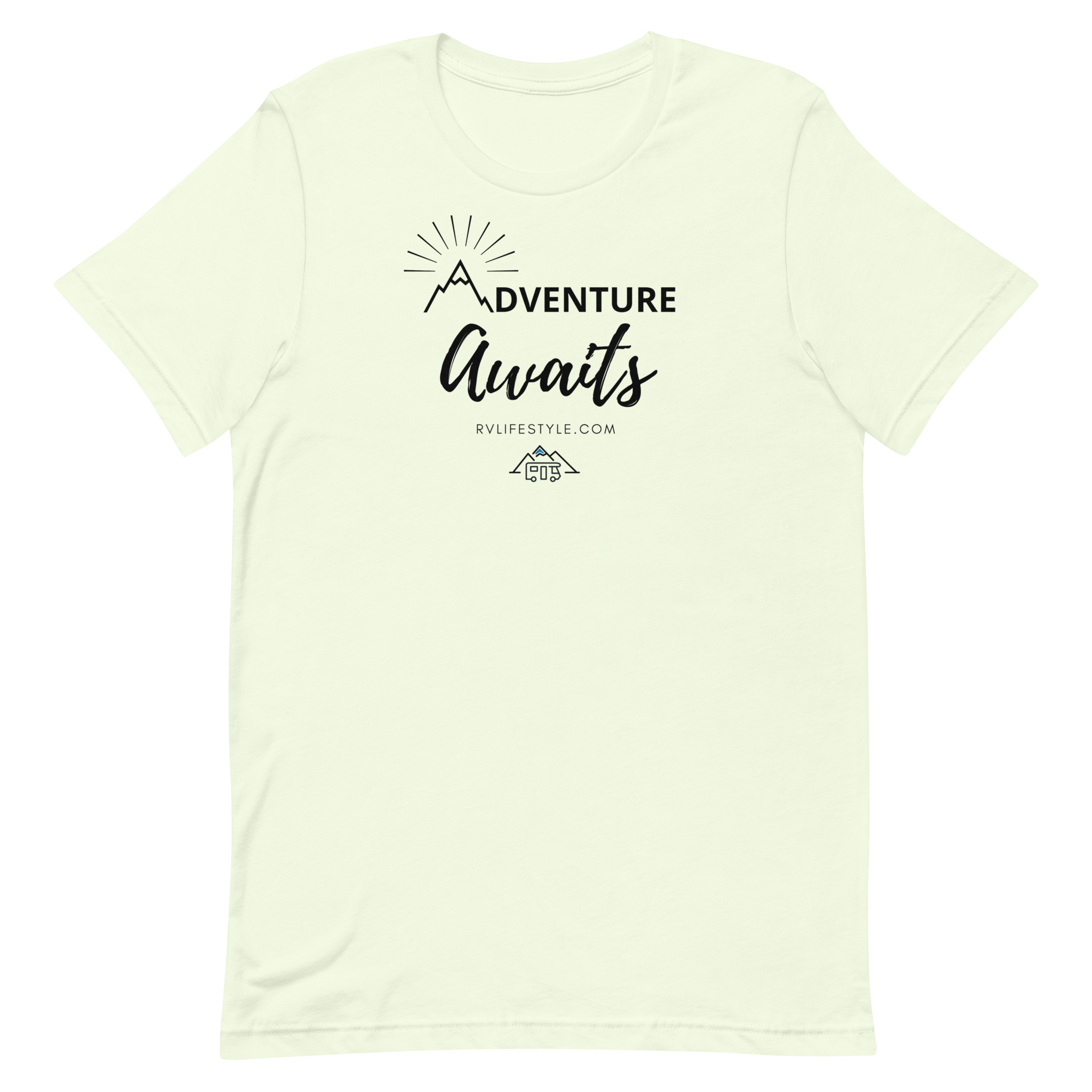 Adventure Awaits - Short-Sleeve Men and Women's T-Shirt