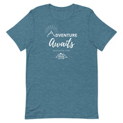Adventure Awaits - Short-Sleeve Men and Women's T-Shirt