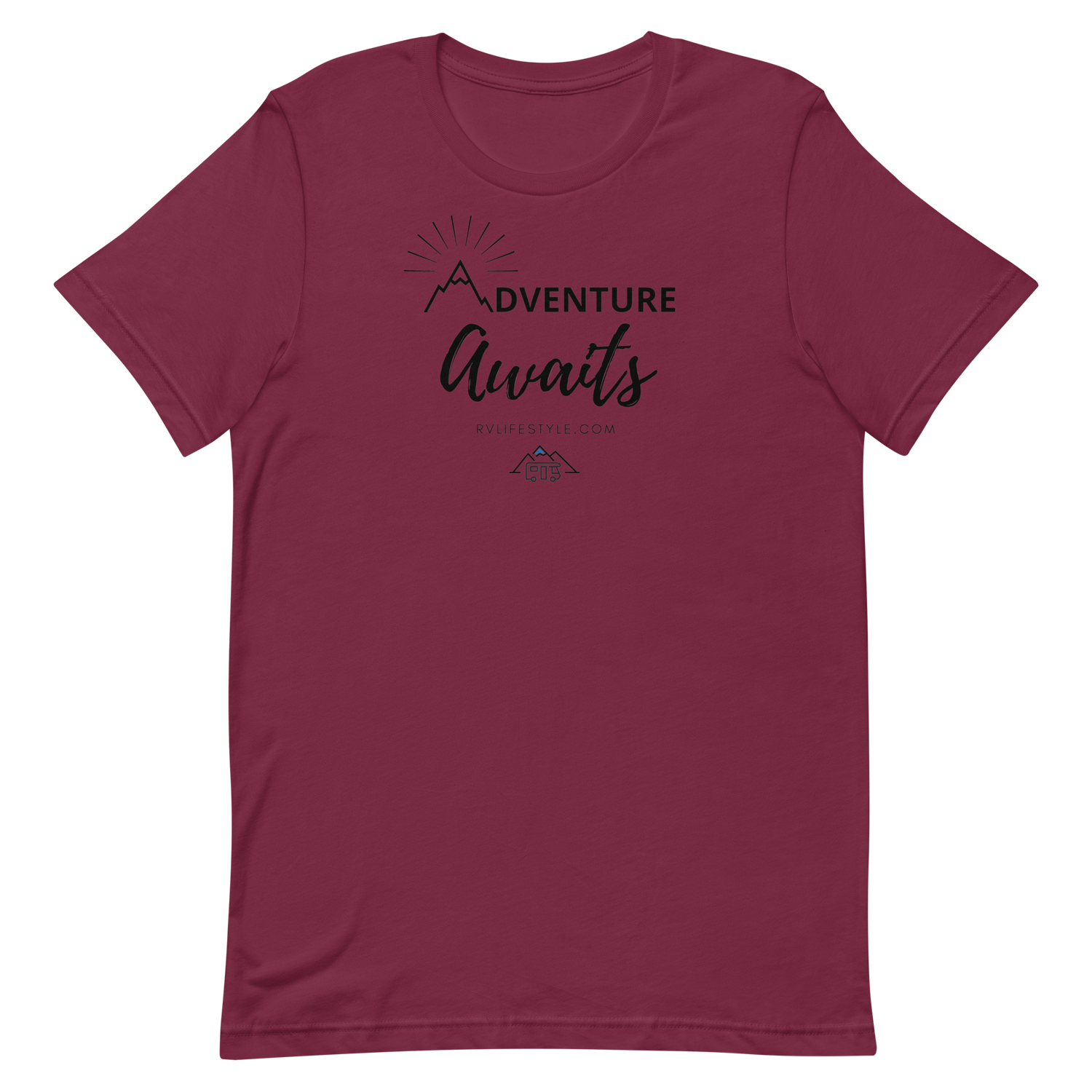 Adventure Awaits - Short-Sleeve Men and Women's T-Shirt Citron / L