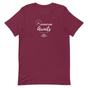 Adventure Awaits - Short-Sleeve Men and Women's T-Shirt