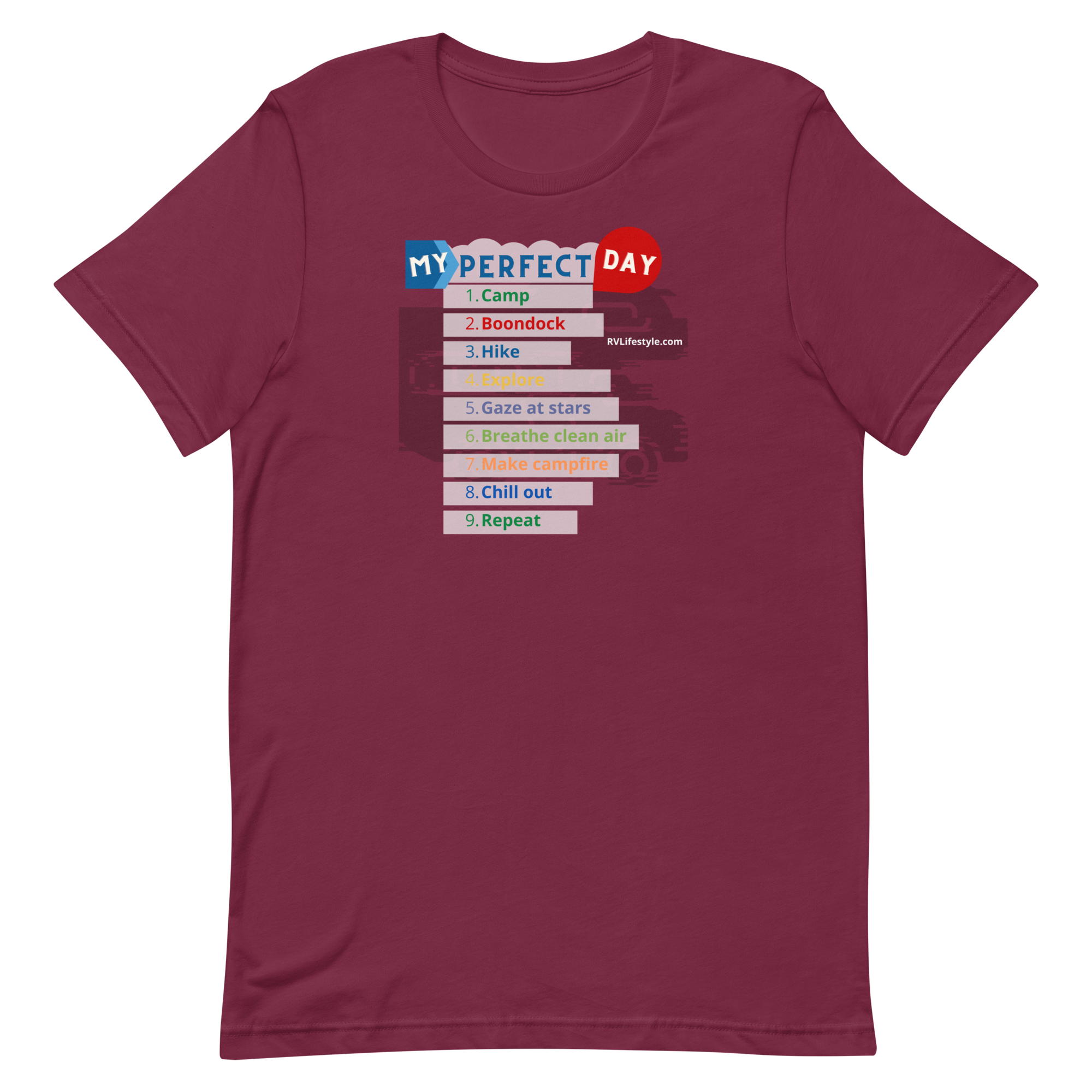 My Perfect Day Short-Sleeve Men and Women T-Shirt