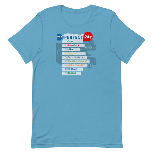 My Perfect Day Short-Sleeve Men and Women T-Shirt