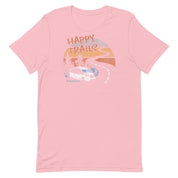 Happy Trails Short-Sleeve Men and Women's T-Shirt