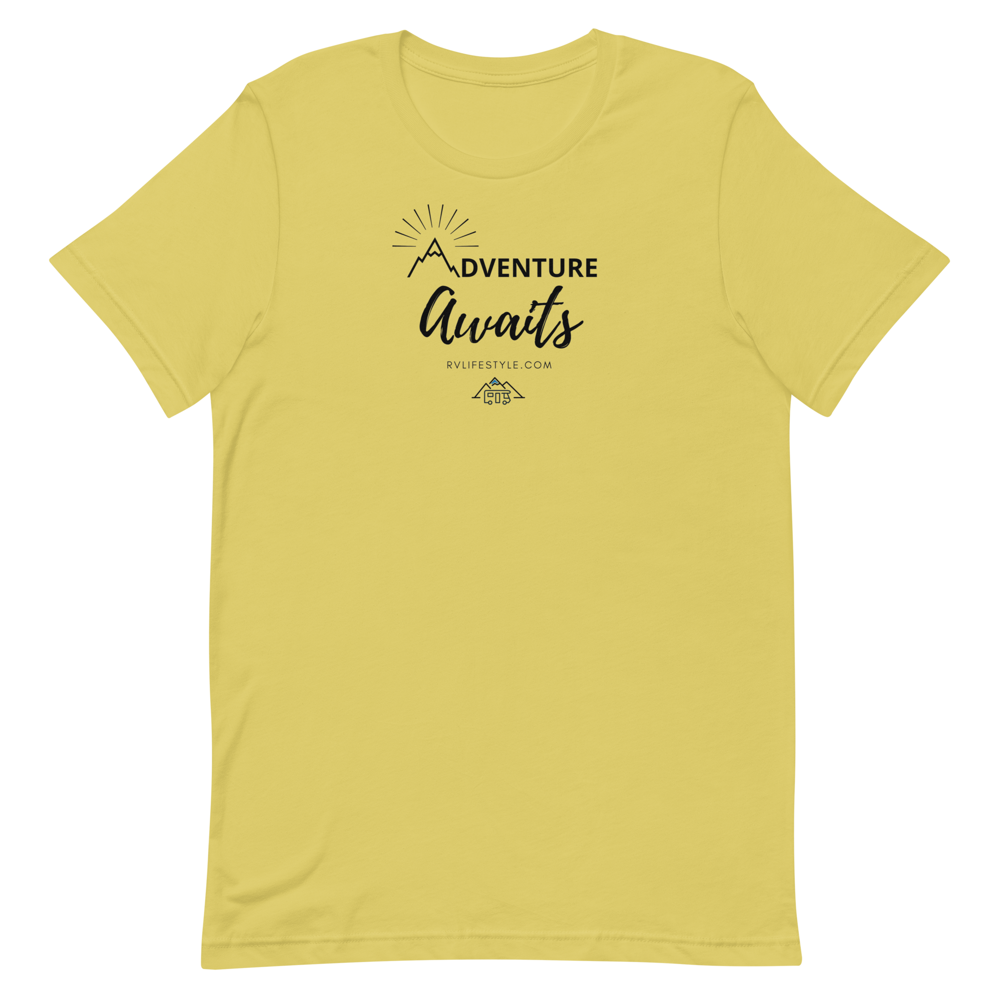 Adventure Awaits - Men and Women's Short-Sleeve T-Shirt