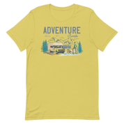 Adventure Awaits - Short-Sleeve Men and Women's T-Shirt