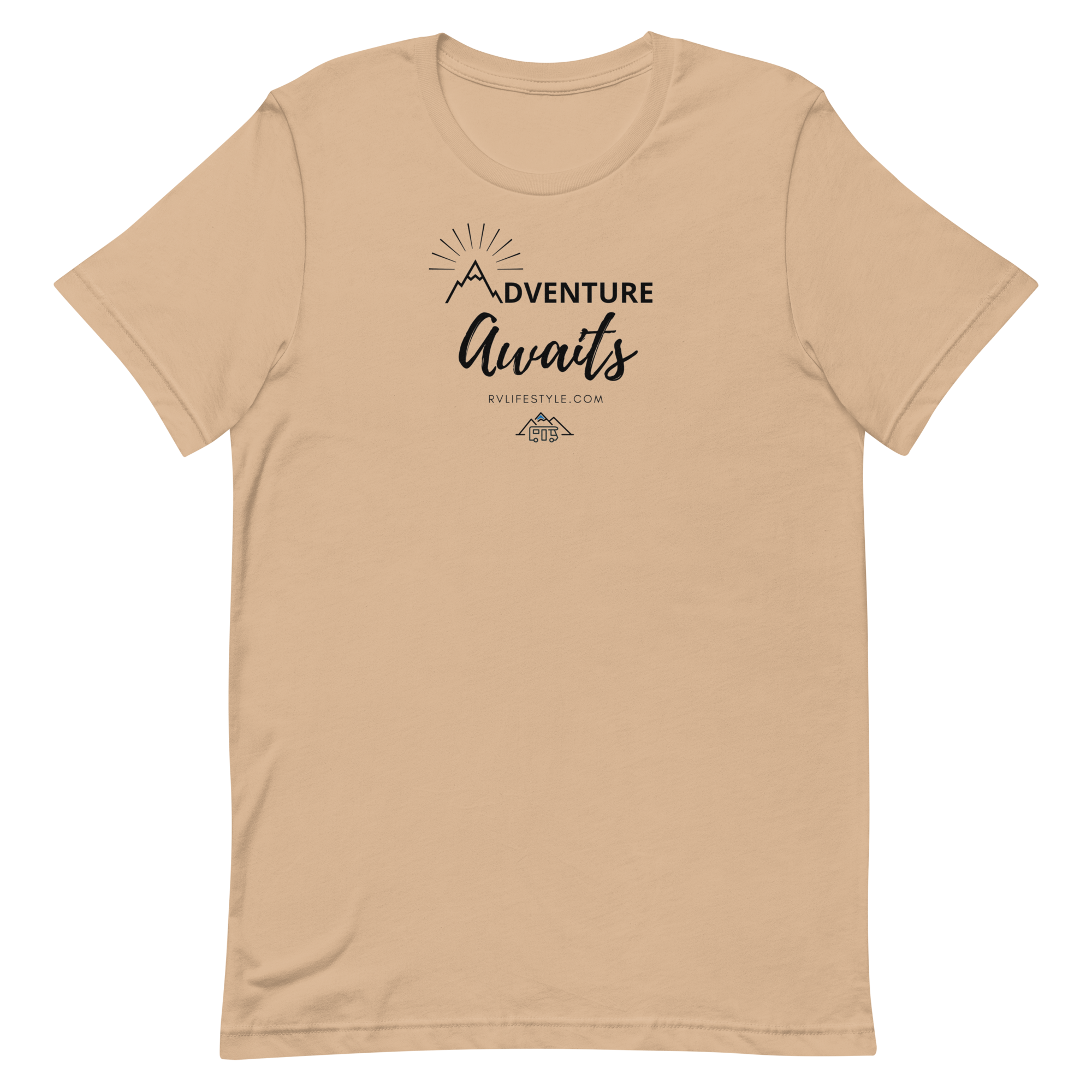 Adventure Awaits - Men and Women's Short-Sleeve T-Shirt