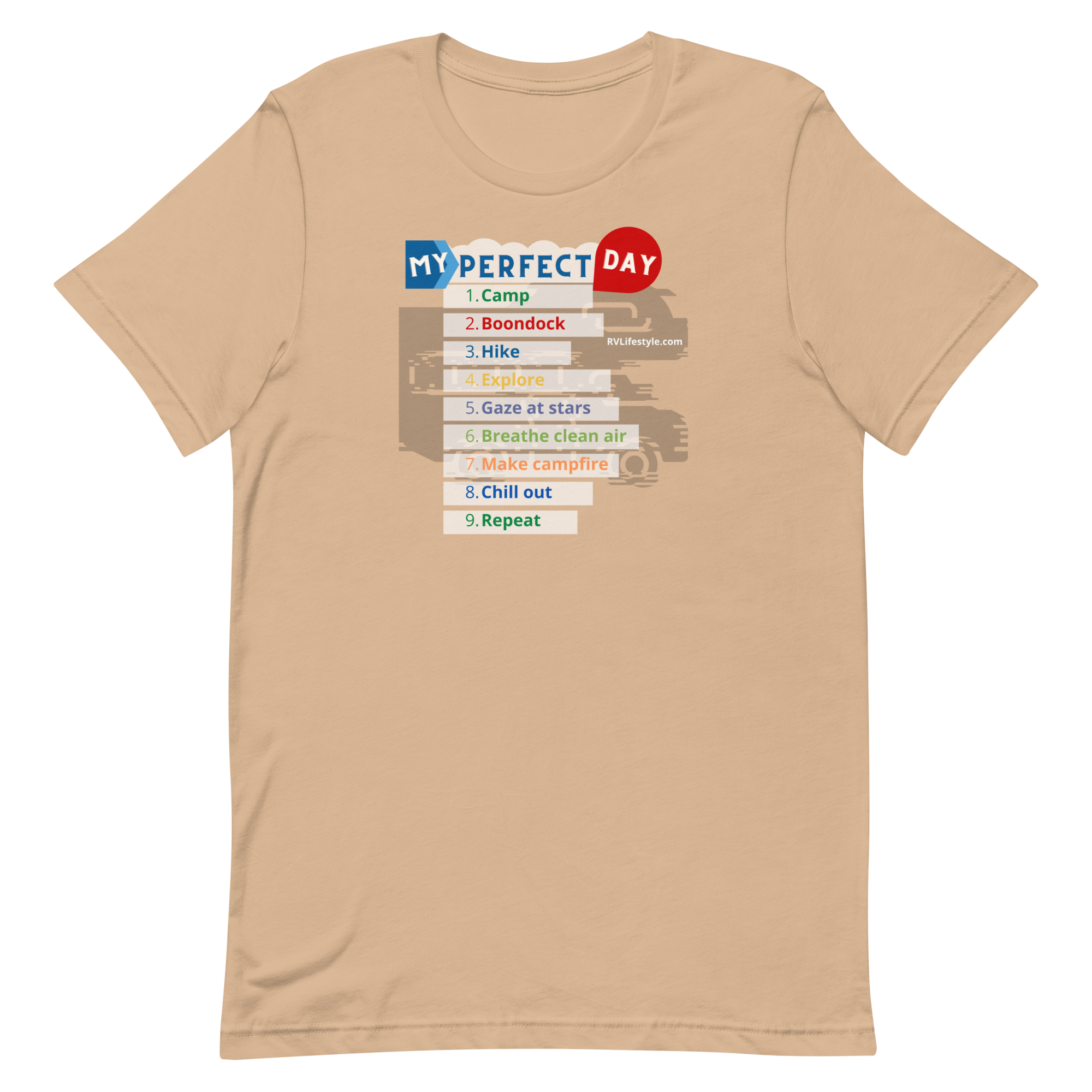 My Perfect Day Short-Sleeve Men and Women T-Shirt
