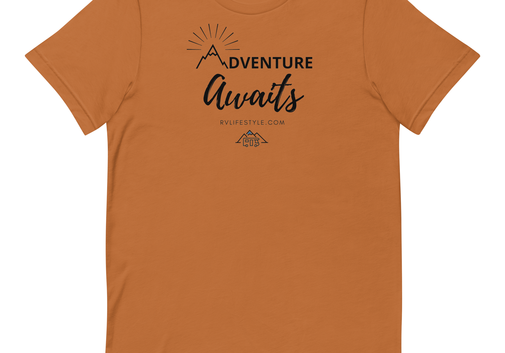 Adventure Awaits - Short-Sleeve Men and Women's T-Shirt