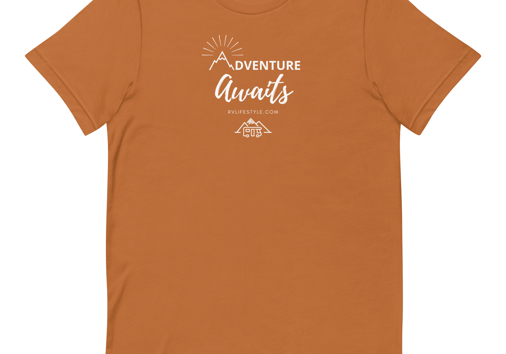 Adventure Awaits - Short-Sleeve Men and Women's T-Shirt