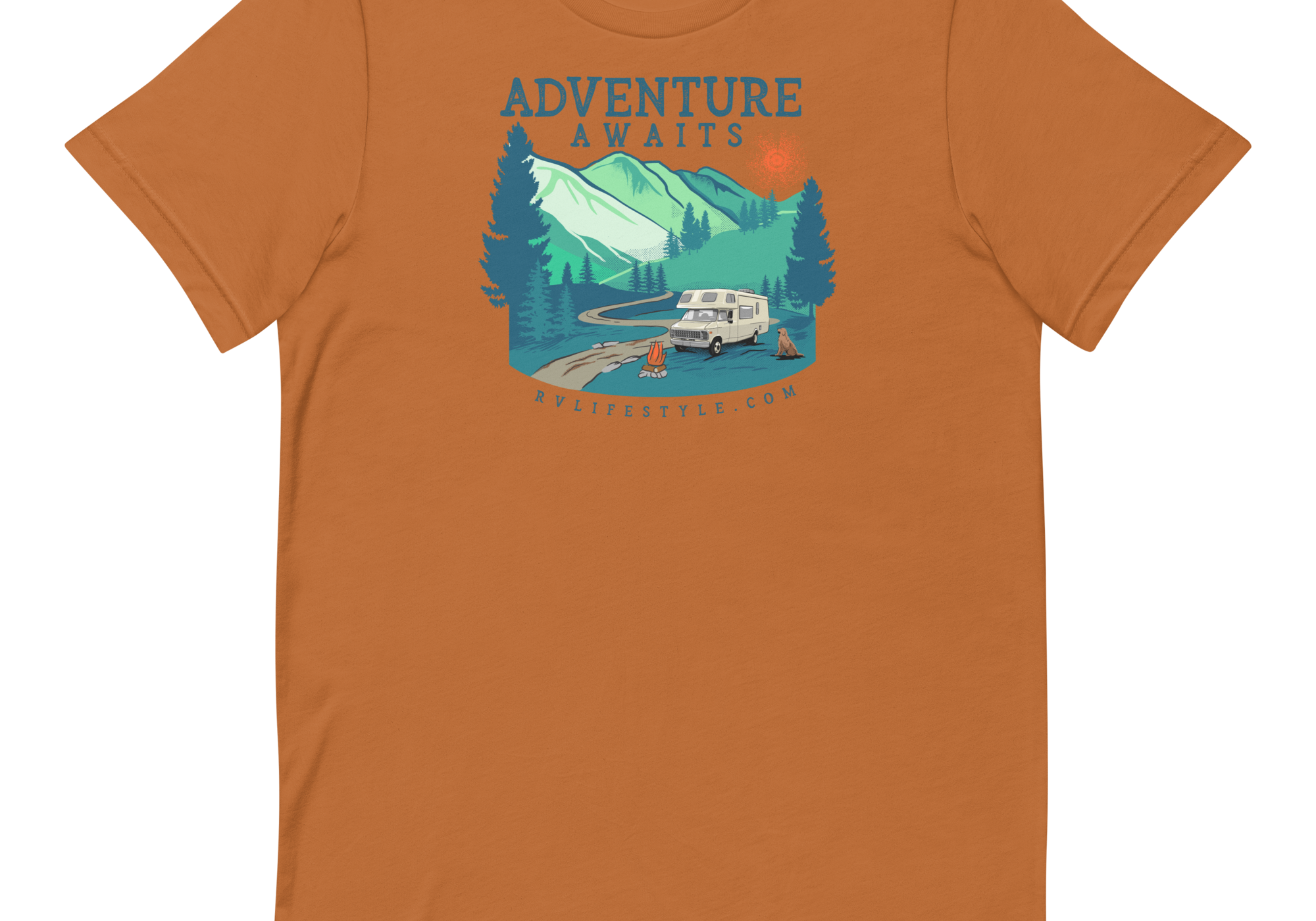 Adventure Awaits - Men and Women's Short-Sleeve T-Shirt