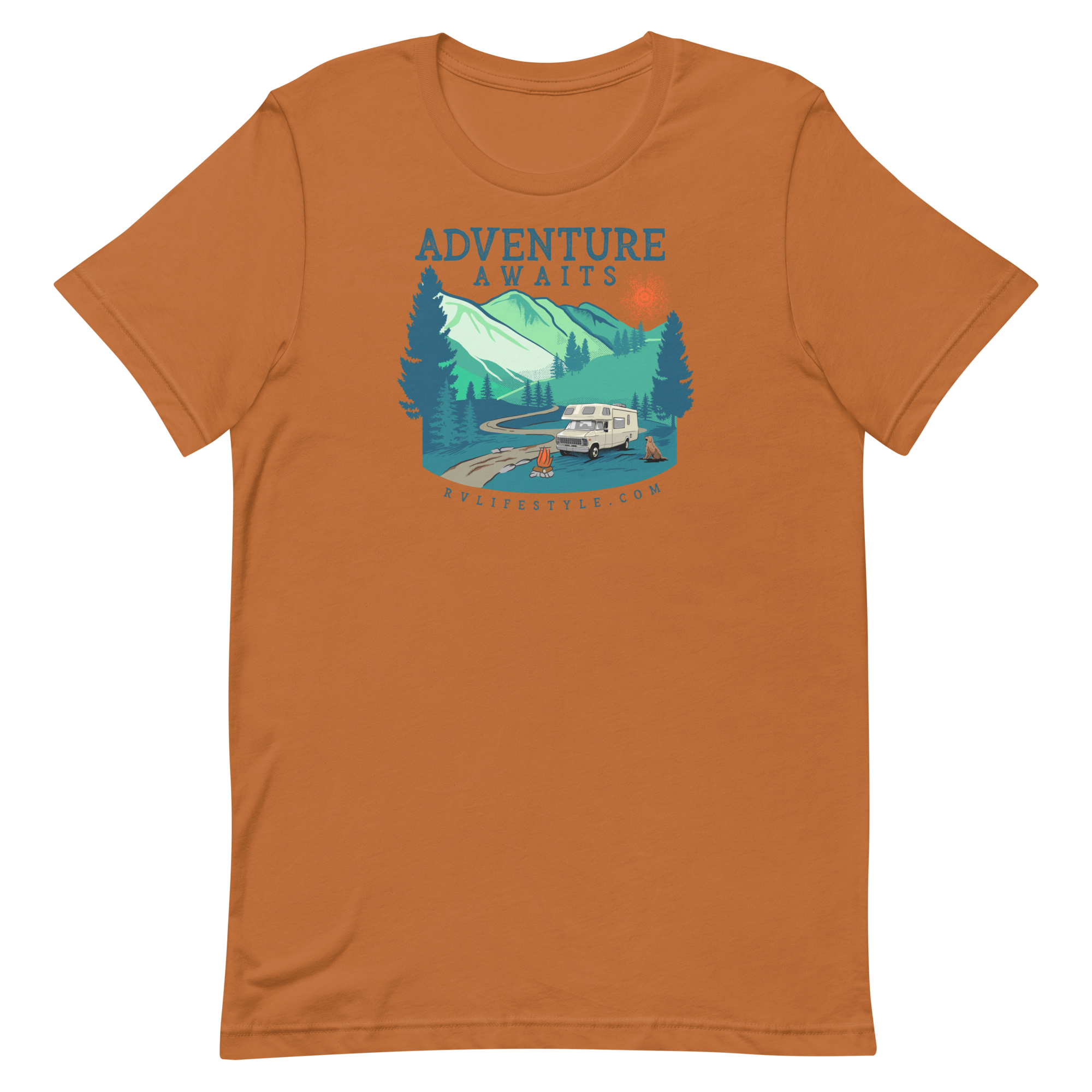 Adventure Awaits - Men and Women's Short-Sleeve T-Shirt