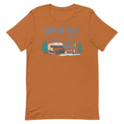 Adventure Awaits - Short-Sleeve Men and Women's T-Shirt