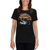 Happy Trails Women's short sleeve T-shirt - Black, Navy, Forest Green